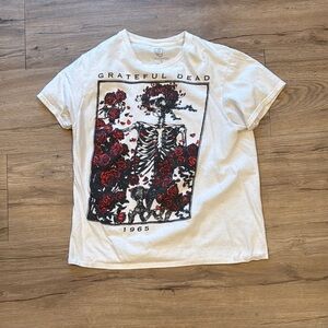 Grateful Dead White Graphic T-Shirt